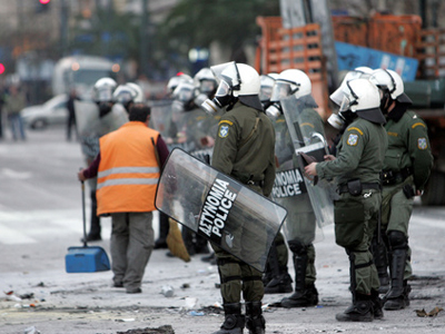 Ένταση στη Λάρισα