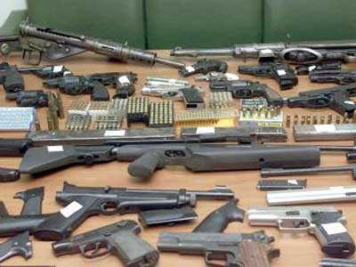 Μίνι «οπλοστάσιο» στη Σκάλα Λακωνίας