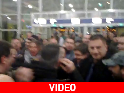 Θερμή υποδοχή στο «Μακεδονία»