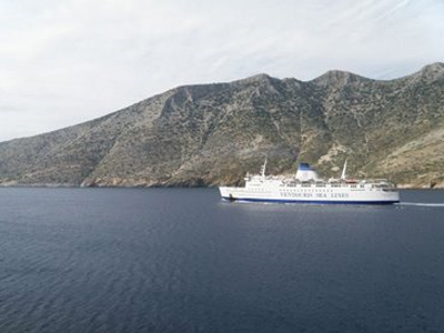 Με βλάβη στον καταπέλτη το «Πρωτεύς»