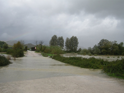Στα χωράφια… με βάρκα