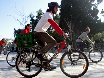 «Πλημμύρισε» ποδηλάτες η Θεσσαλονίκη