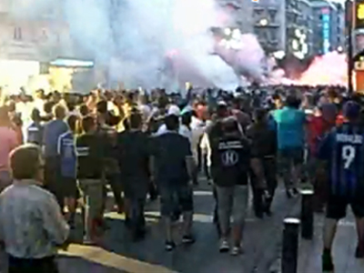 Στους δρόμους οι οπαδοί του Ηρακλή