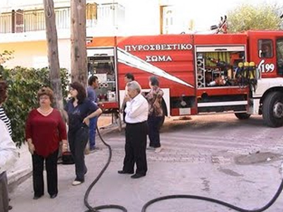 Τραυματίστηκε από πυρκαγιά ιδιοκτήτης συνεργείου