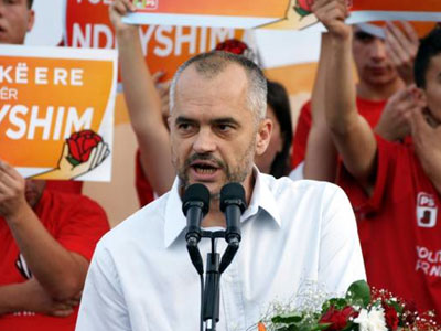 Αλβανία: Ο Έντι Ράμα πρόεδρος του Σοσιαλιστικού Κόμματος