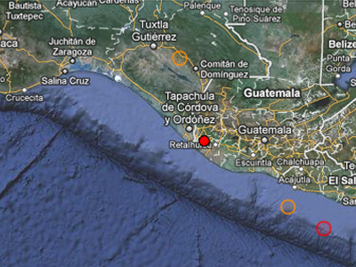 Δεν έχουν αναφερθεί θύματα από τον σεισμό στη Γουατεμάλα