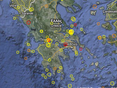 Ασθενής σεισμική δόνηση στην Αττική