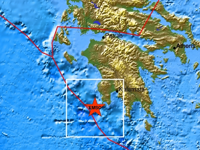 Σεισμός 3,7 Ρίχτερ στη Μεθώνη
