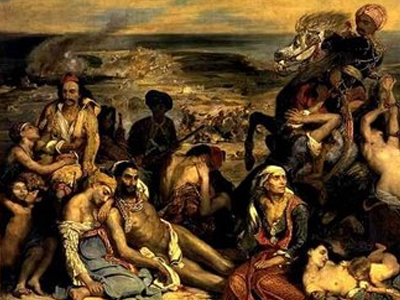 «Η σφαγή» του Ντελακρουά