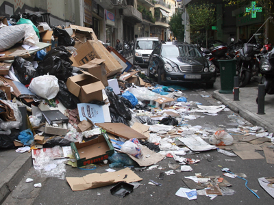 Μάχη με το χρόνο και τα σκουπίδια