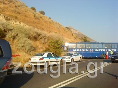 Ουρές στην εθνική Κορίνθου-Πατρών λόγω τροχαίου