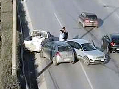 Τροχαίο στην περιφερειακή Θεσσαλονίκης