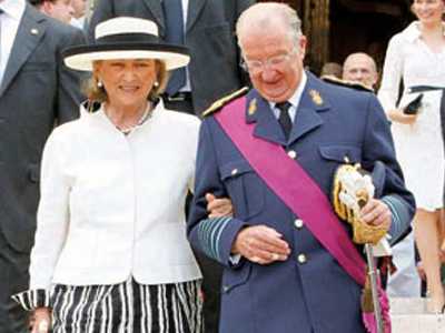 Στην Ελούντα το βασιλικό ζεύγος του Βελγίου