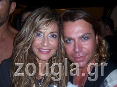 Η Άννα Βίσση και ο Τρύφωνας Σαμαράς στα Σύβοτα