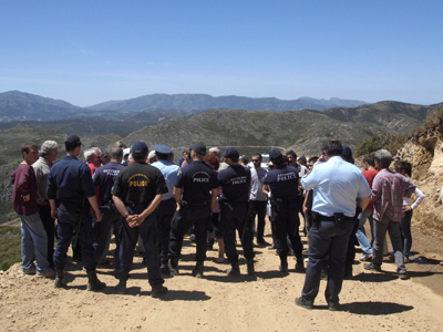 Συνεχίζουν τις κινητοποιήσεις οι κάτοικοι στο Αποπηγάδι