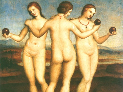 Oι τρεις Χάριτες της… Βουλής