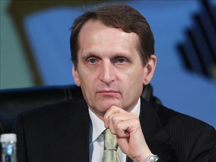  Σεργκέι Ναρίτσκιν, ο πρόεδρος της Δούμας