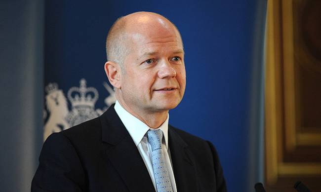 Βρετανός υπουργός Εξωτερικών Ουίλιαμ Χέιγκ. 