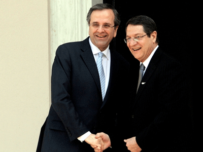 Συνάντηση Σαμαρά – Αναστασιάδη