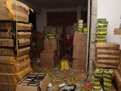 Κατασχέθηκαν επικίνδυνα προϊόντα στην Αιτωλοακαρνανία