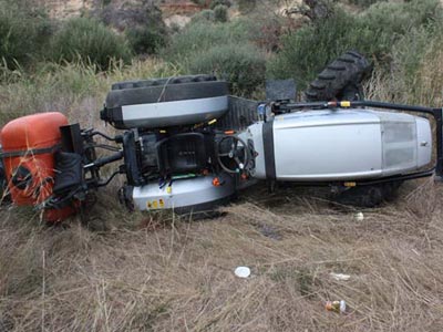 Νεκρός αγρότης από ανατροπή τρακτέρ