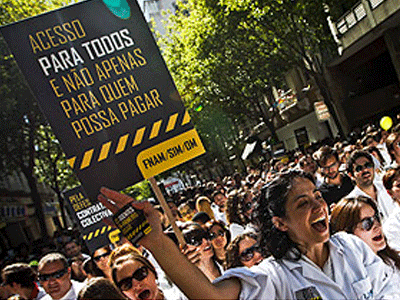 Συνεχίζεται η απεργία των γιατρών στην Πορτογαλία