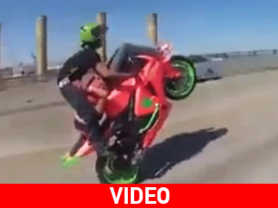 «Παίζουν» το κεφάλι τους στη μία ρόδα