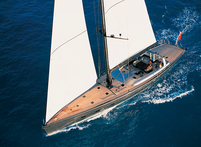 Το συνοδευτικό σκάφος τύπου Wally 