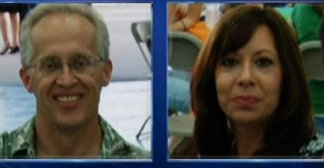 Η 50χρονη και ο σύζυγος της 