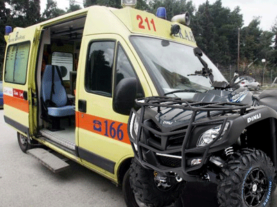 Τραυματίστηκε 60χρονος σε τροχαίο