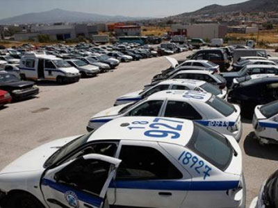Διέλυσαν 3.000 παλιά περιπολικά για ανταλλακτικά