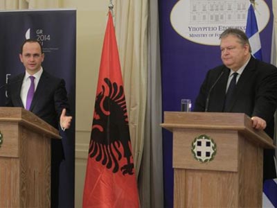 Βενιζέλος: Η Αλβανία να είναι υποψήφια προς ένταξη στην ΕΕ Βενιζέλος: Η Αλβανία να είναι υποψήφια προς ένταξη στην ΕΕ