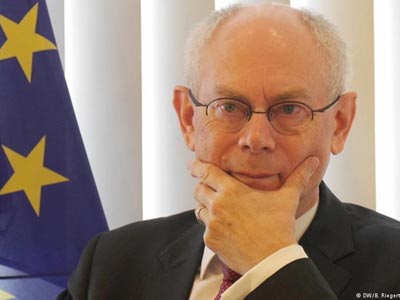 Το βραβείο Καρλομάγνου στον Χέρμαν βαν Ρομπέι