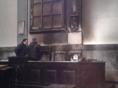 Ρόδος: Συνελήφθη ύποπτος για τον εμπρησμό στα δικαστήρια