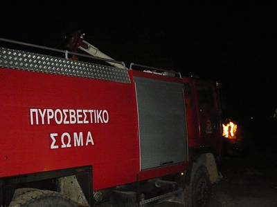 Πυρκαγιά στα «Ελληνικά Πετρέλαια»