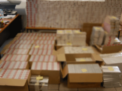 Πάτρα: Βρέθηκαν περισσότερα από 3000 πακέτα λαθραία τσιγάρα