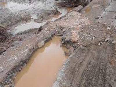 Ζημιές σε δρόμους της Μεσσηνίας από τις βροχοπτώσεις