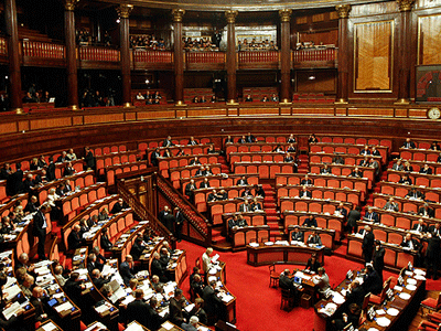 Ένταση στη Γερουσία της Ιταλίας