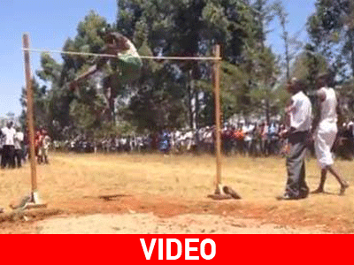 Άλμα εις ύψος με στυλ Κένυας