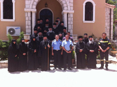 Πάτρα: Σεμινάρια πυροπροστασίας σε μοναχούς