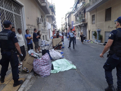 Στο στόχαστρο το παραεμπόριο στο κέντρο της Αθήνας