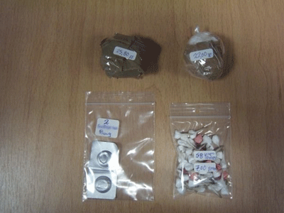 Βρήκαν στο σπίτι του 63 μικροδέματα κοκαΐνη