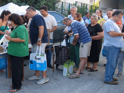Αγροτικό παντοπωλείο σήμερα στην Καλαμαριά