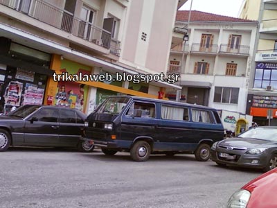 Το διπλοπαρκάρισμα της… καλόγριας στα Τρίκαλα