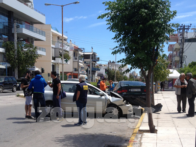 Τροχαίο ατύχημα στο Ίλιον