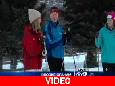 Ρεπόρτερ λιποθύμησε «στον αέρα»