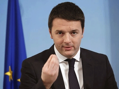 Ρέντσι: Δεν ζω με τον τρόμο των αγορών