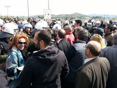 Άνοιξαν τα διόδια στην Πάχη Μεγάρων