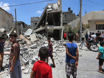 Σε ισχύ η κατάπαυση του πυρός στη Γάζα