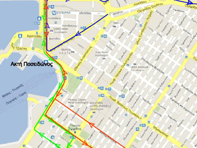 Ο νέος κυκλοφοριακός χάρτης του Πειραιά